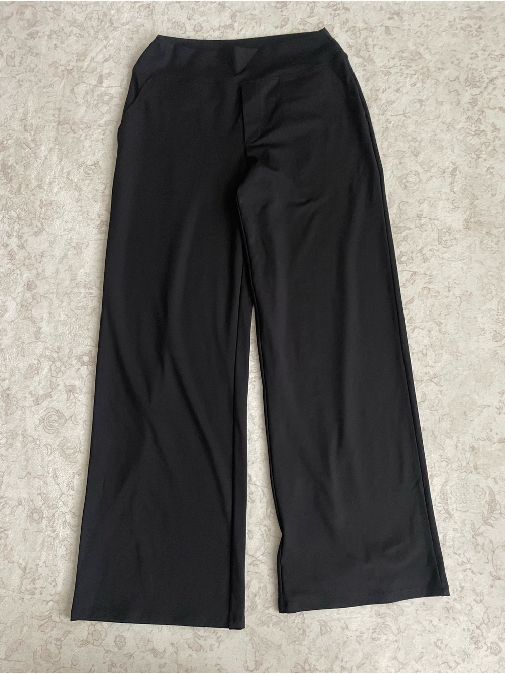G4free Women’s Black Wide-Leg Pants